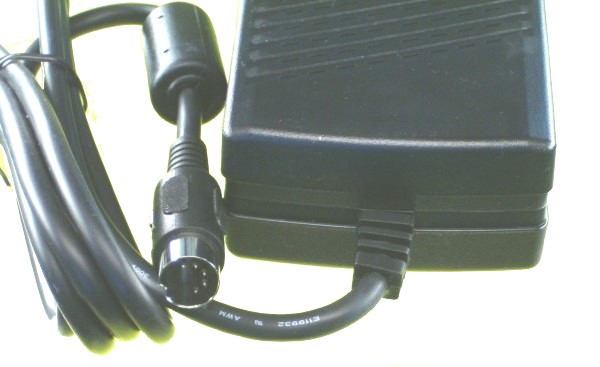 close up of the 5V and 12V power supply