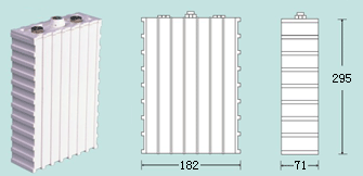 200 AH 3.6 Lithium Ion Cell