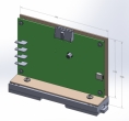 12V battery backup controller, DIN rail mount