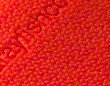 machined-in texture