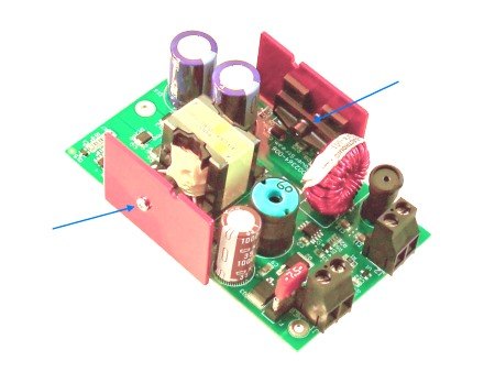 TO-220 semiconductor package heat sink clamping bar