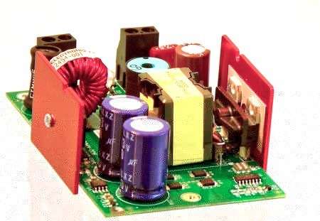 transistor clamping bar in use