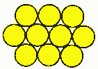 10 cell close packed battery