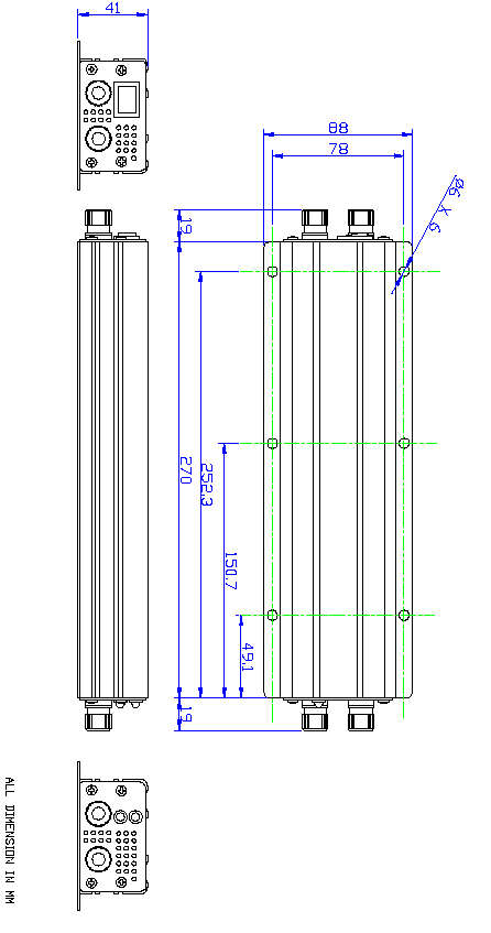 Drawing of the buck-boost converters