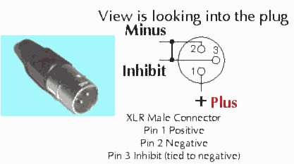 xlr charger cable connection diagram