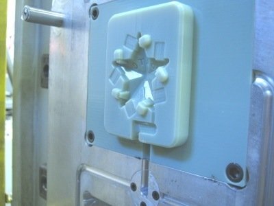 a side of the SLA created mold