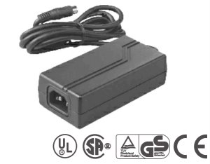 triple output power supply, 12V, -12V, 5V, 25 watts