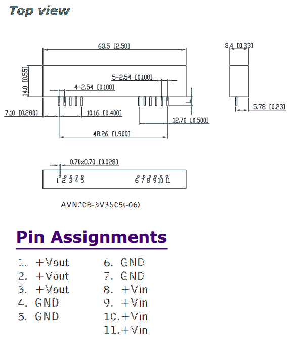 Click here for a larger view of the DC/DC converter