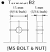 BB Battery Bolt Terminal B2