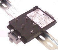 DIN rail mount for buses