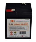 6V 4AH lithium iron phosphate battery