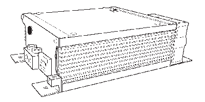 line drawing of the high power low noise audio power supplies