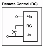 schematic for the remote control function