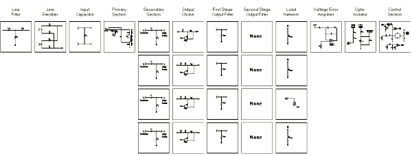 block diagram of a power supply