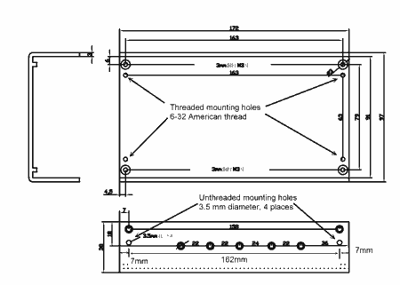 mounting drawing, click on drawing for a better view