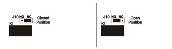 jumper position selection