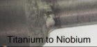 titanium to niobium arc weld